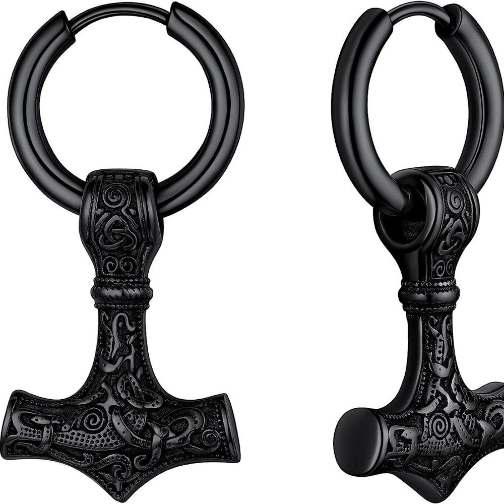 Hoop Dangle Earrings Woman